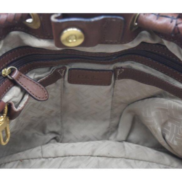 Cole Haan Brown Leather Handbag - Picture 6 of 10